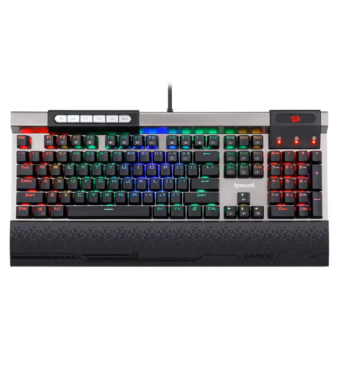 کیبورد مخصوص بازی ردراگون مدل K563 SURYA RGB